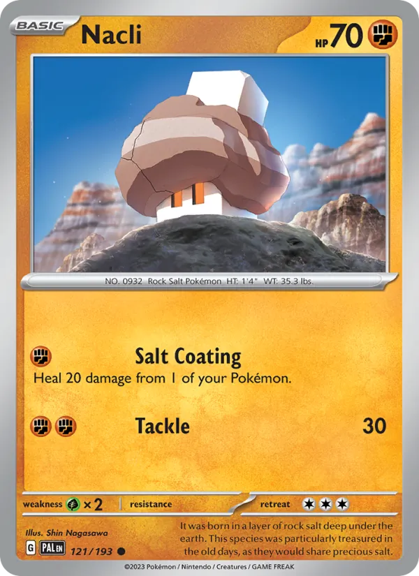 Nacli (Paldea Evolved #121/193)