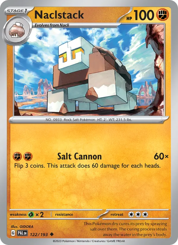 Naclstack (Paldea Evolved #122/193)