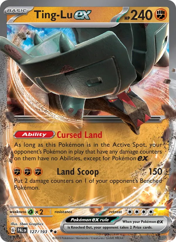 Ting-Lu ex (Paldea Evolved #127/193)