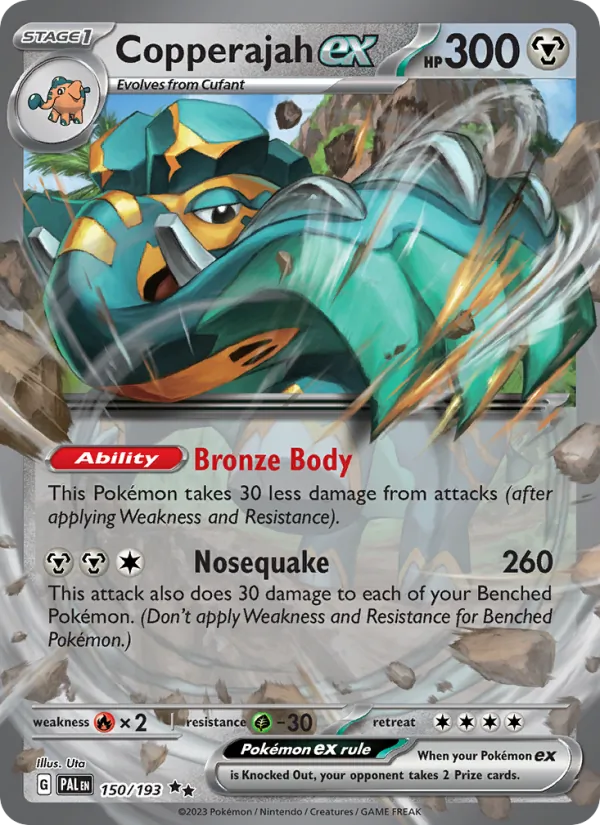 Copperajah ex (Paldea Evolved #150/193)