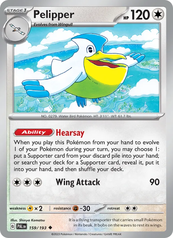 Pelipper (Paldea Evolved #159/193)