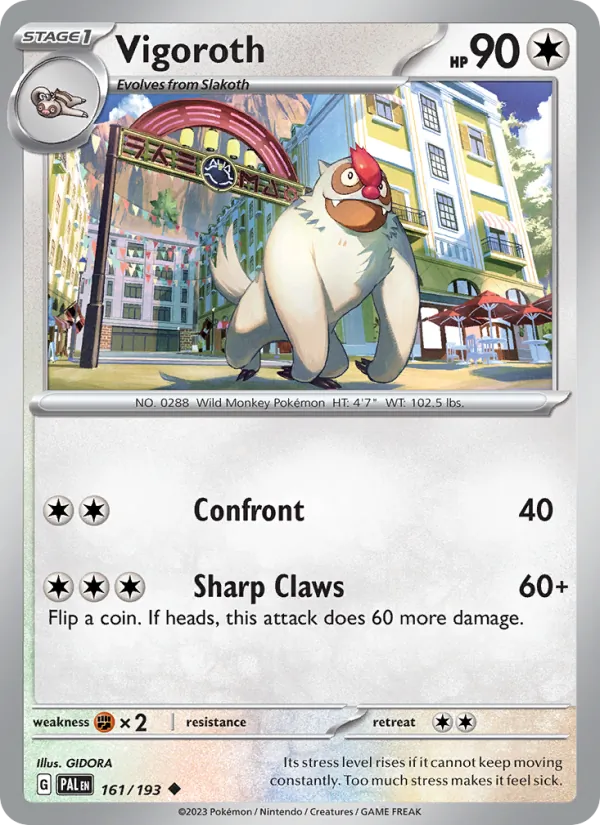 Vigoroth (Paldea Evolved #161/193)