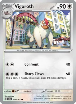 Vigoroth (Paldea Evolved #161/193)