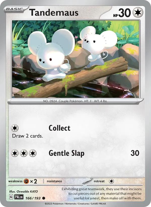 Tandemaus (Paldea Evolved #166/193)
