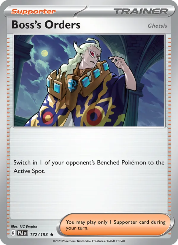 Boss's Orders (Paldea Evolved #172/193)