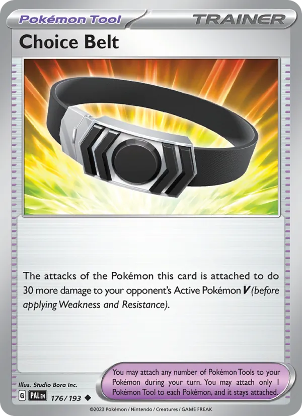 Choice Belt (Paldea Evolved #176/193)
