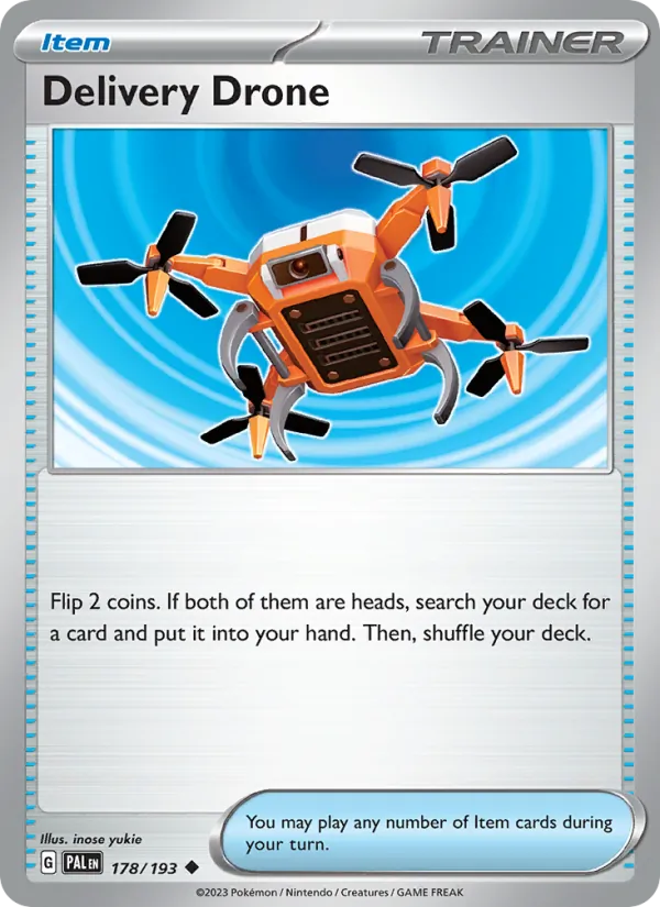 Delivery Drone (Paldea Evolved #178/193)