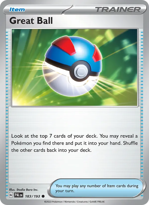 Great Ball (Paldea Evolved #183/193)