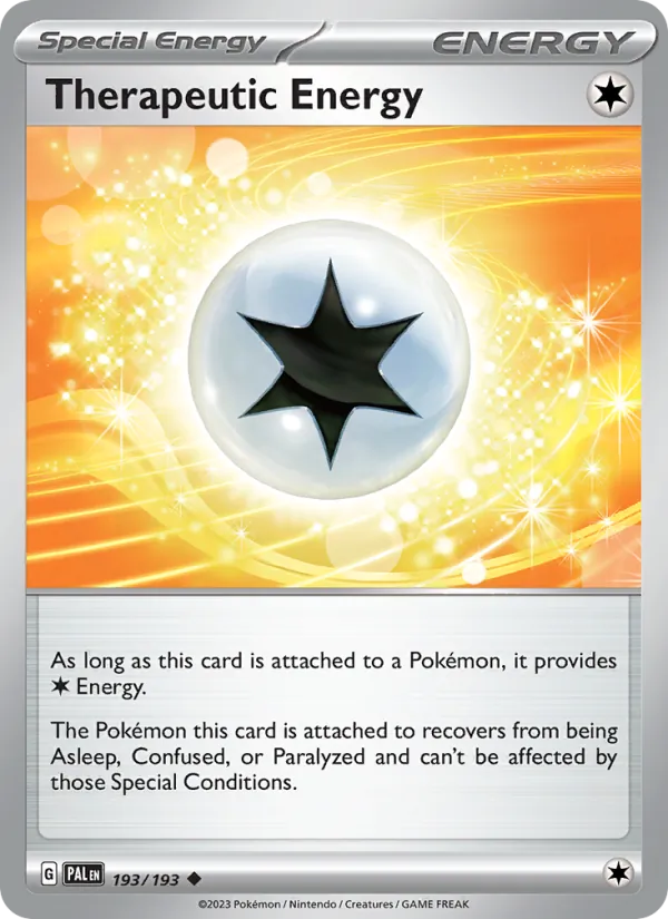 Therapeutic Energy (Paldea Evolved #193/193)