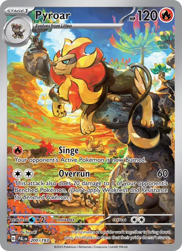 Pyroar (Paldea Evolved #200/193)