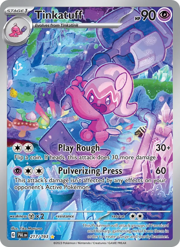 Tinkatuff (Paldea Evolved #217/193)