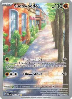 Sudowoodo (Paldea Evolved #219/193)