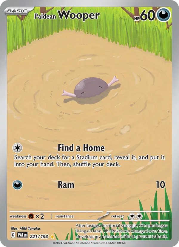 Paldean Wooper (Paldea Evolved #221/193)