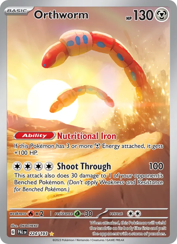 Orthworm (Paldea Evolved #224/193)