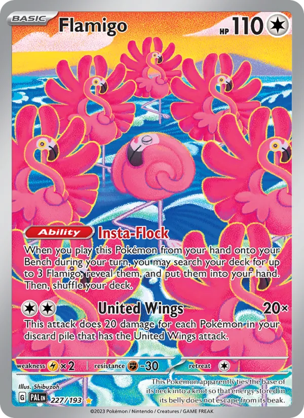 Flamigo (Paldea Evolved #227/193)