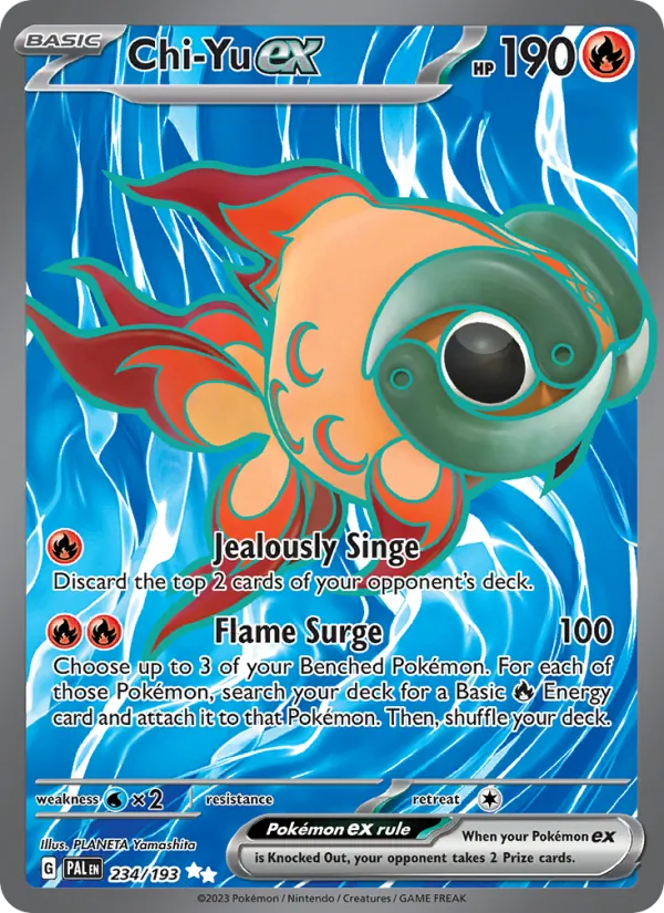 Chi-Yu ex (Paldea Evolved #234/193)