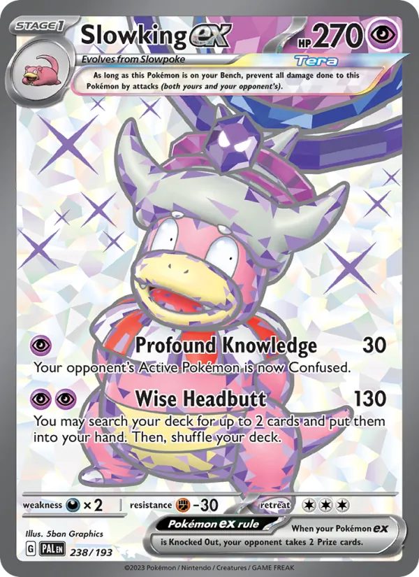 Slowking ex (Paldea Evolved #238/193)