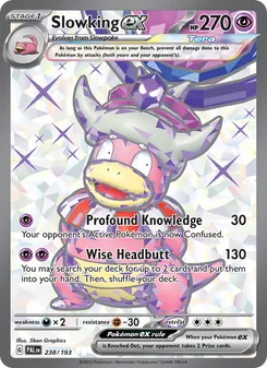 Slowking ex (Paldea Evolved #238/193)