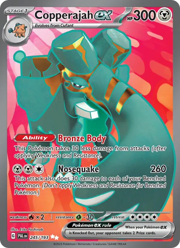 Copperajah ex (Paldea Evolved #245/193)