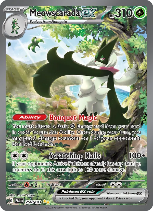 Meowscarada ex (Paldea Evolved #256/193)