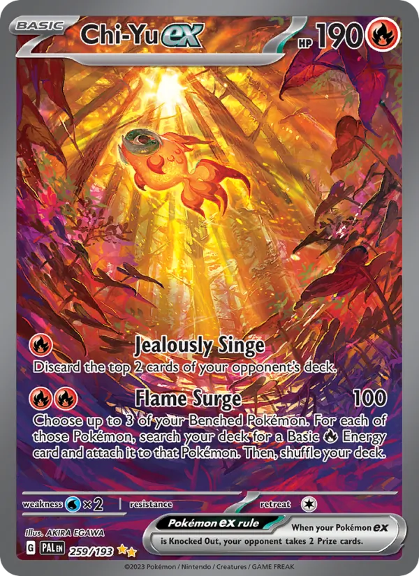 Chi-Yu ex (Paldea Evolved #259/193)