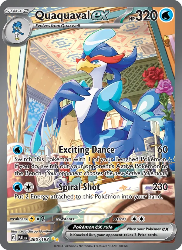 Quaquaval ex (Paldea Evolved #260/193)