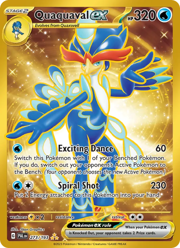 Quaquaval ex (Paldea Evolved #273/193)