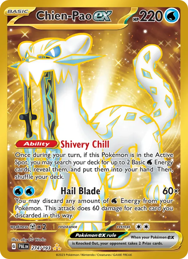 Chien-Pao ex (Paldea Evolved #274/193)