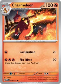 Charmeleon (151 #005/165)