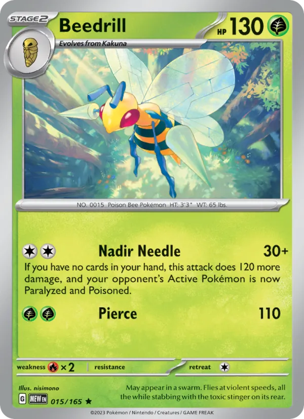 Beedrill (151 #015/165)