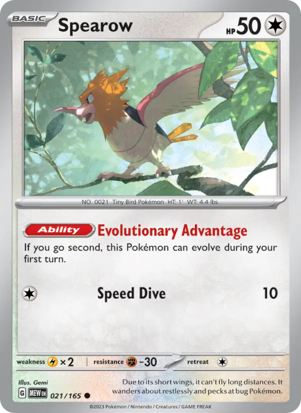 Spearow (151 #021/165)