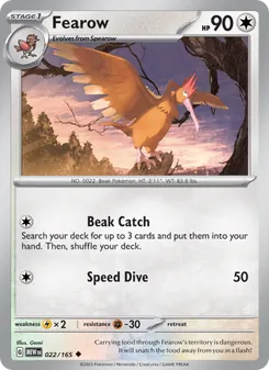 Fearow (151 #022/165)