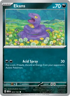 Ekans (151 #023/165)
