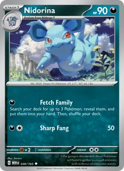Nidorina (151 #030/165)