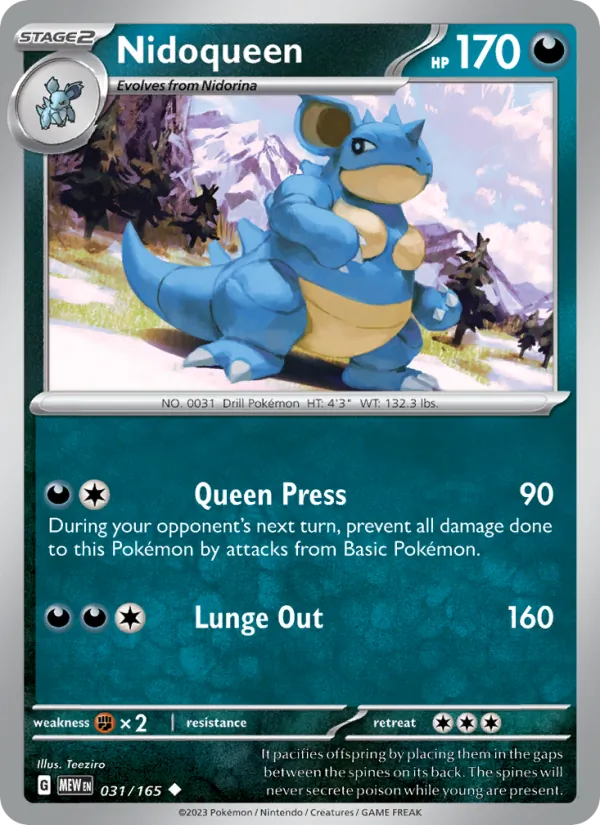 Nidoqueen (151 #031/165)