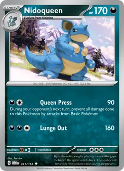 Nidoqueen (151 #031/165)