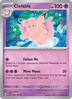 Clefable (151 #036/165)