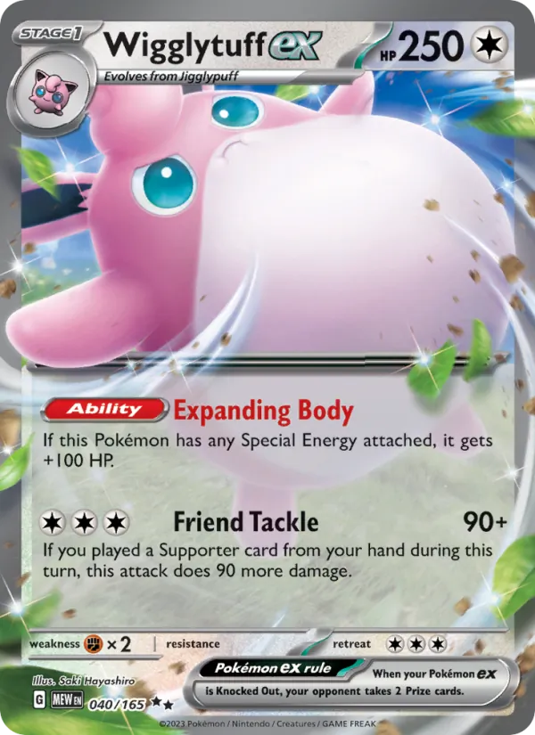Wigglytuff ex (151 #040/165)