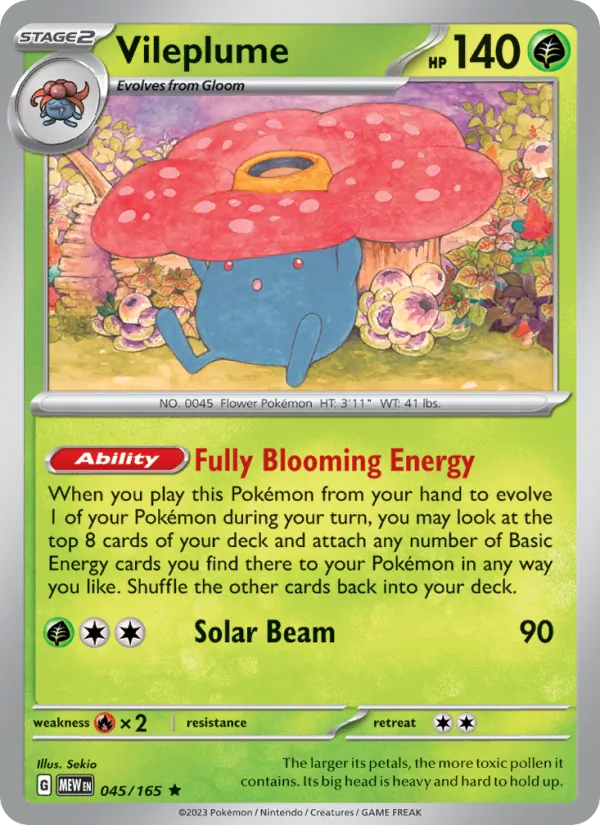 Vileplume (151 #045/165)