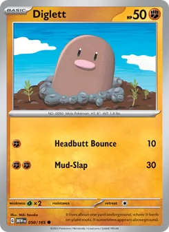 Diglett (151 #050/165)
