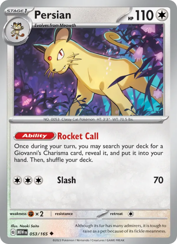 Persian (151 #053/165)