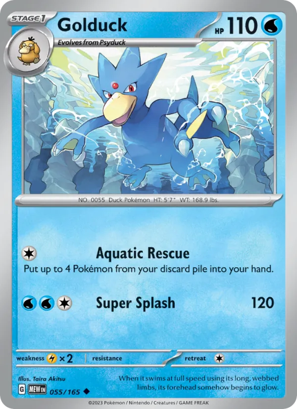Golduck (151 #055/165)
