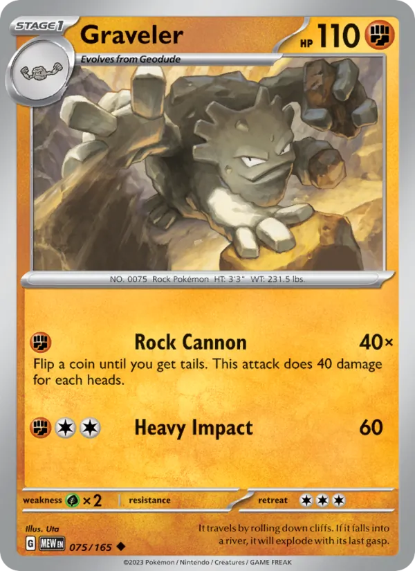Graveler (151 #075/165)