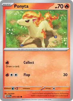 Ponyta (151 #077/165)