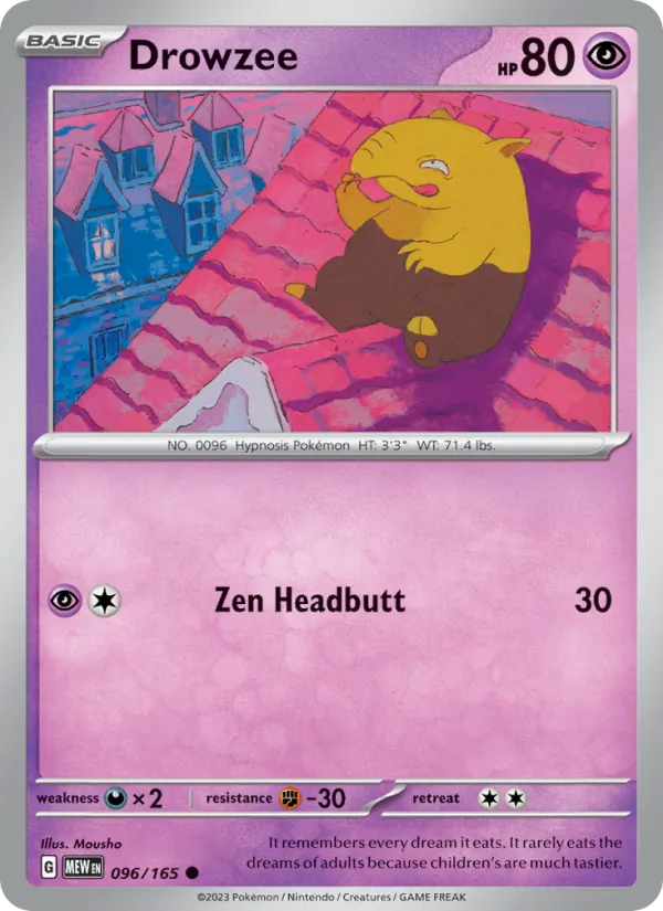 Drowzee (151 #096/165)