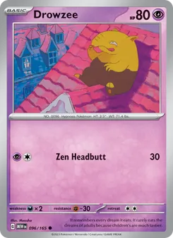 Drowzee (151 #096/165)