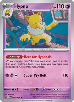 Hypno (151 #097/165)