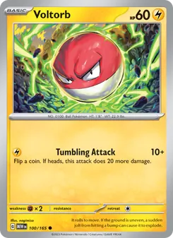 Voltorb (151 #100/165)