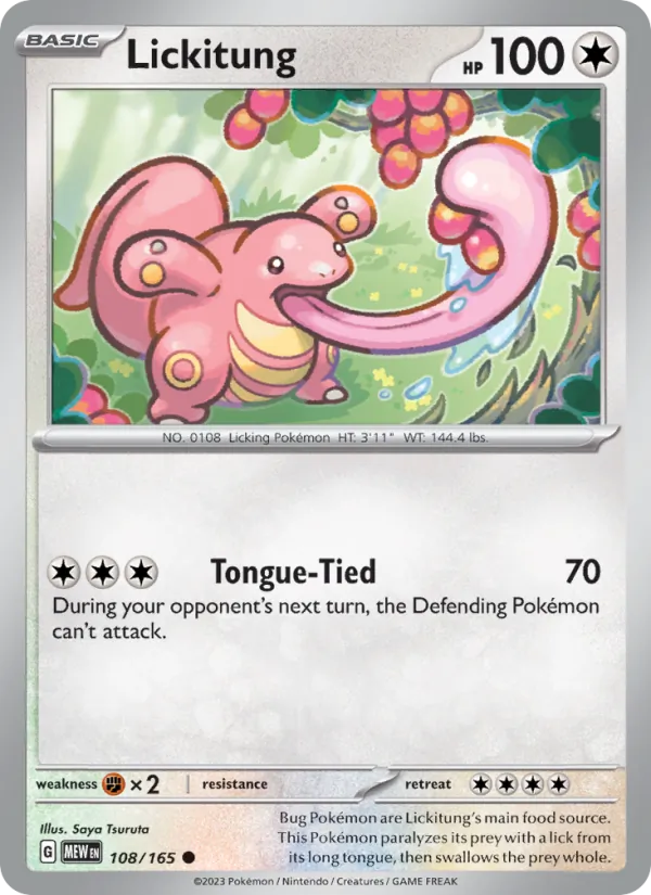 Lickitung (151 #108/165)
