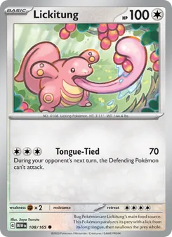 Lickitung (151 #108/165)
